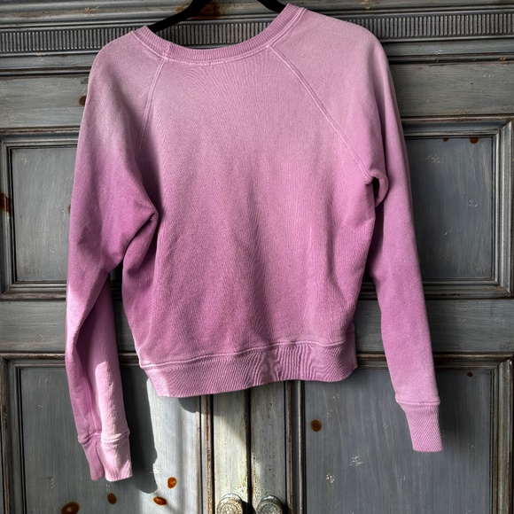 RE/DONE HANES Edition Classic Raglan In Faded Blossom Size S - Picture 8 of 8